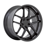 Load image into Gallery viewer, American Racing AR942 BISHOP MATTE BLACK W/ GLOSS BLACK LIP Wheel - image 1
