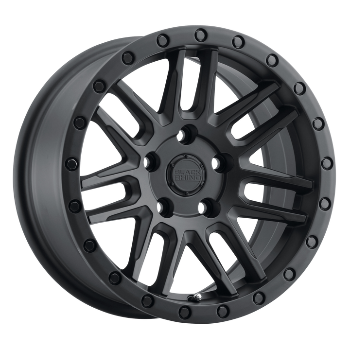 Black rhino arches matte black wheel   image 1