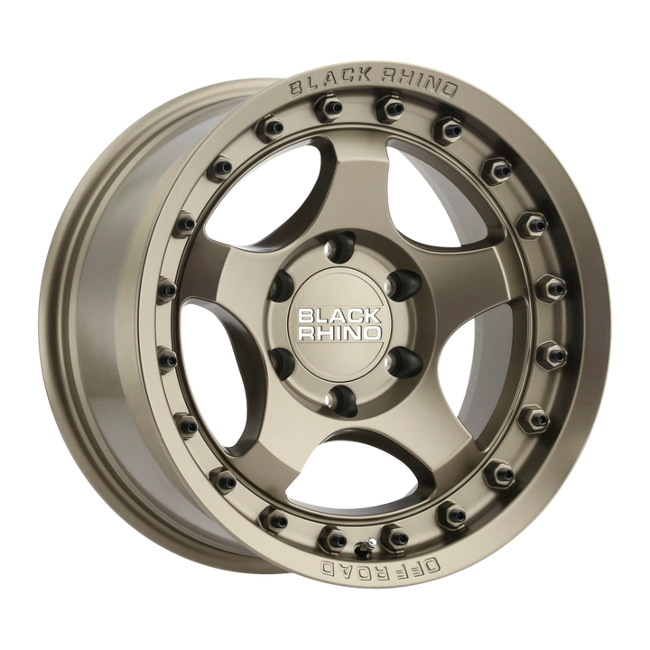 Black rhino bantam matte bronze wheel   image 1