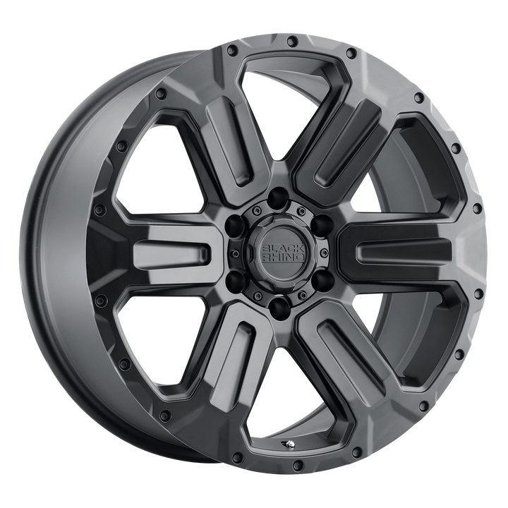 Black rhino wanaka matte black wheel   image 1
