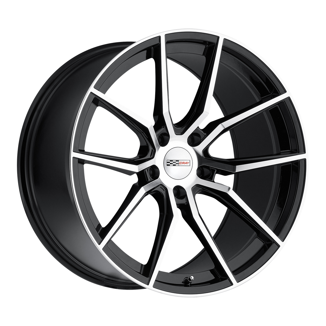 Cray SPIDER GLOSS BLACK W/ MIRROR CUT FACE Wheel - image 1