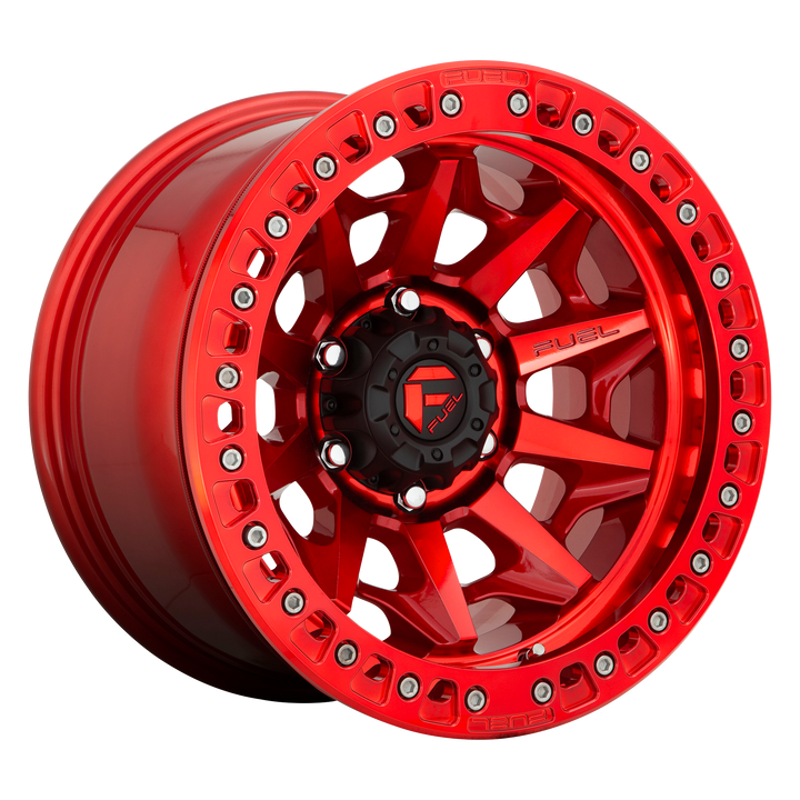 Fuel d113 covert beadlock candy red wheel   image 1