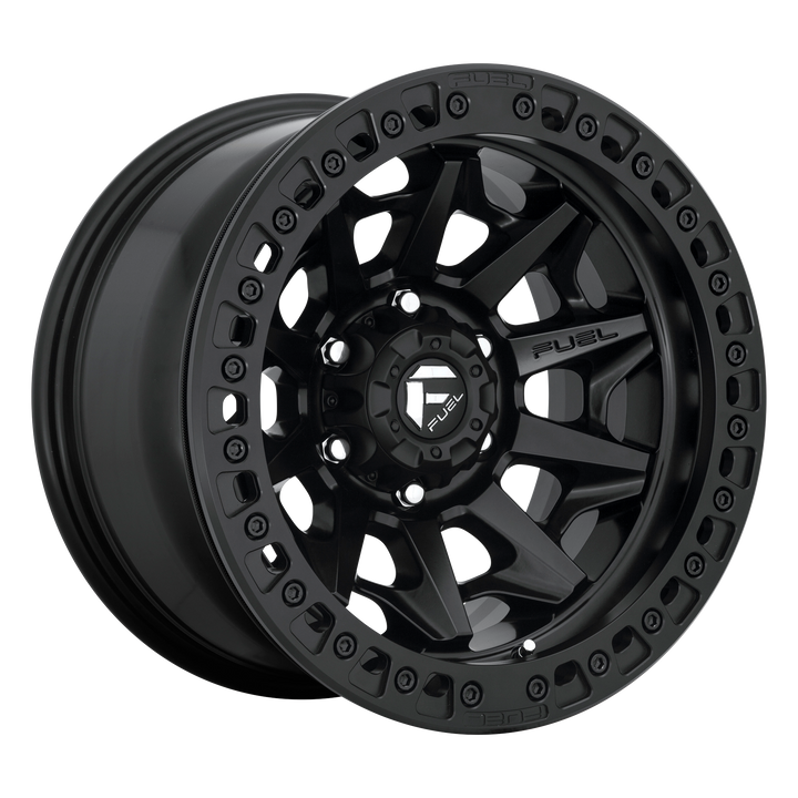 Fuel d114 covert beadlock matte black wheel   image 1