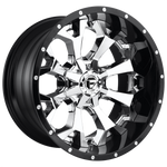 Load image into Gallery viewer, Fuel D246 ASSAULT CHROME PLATED GLOSS BLACK LIP Wheel - image 1
