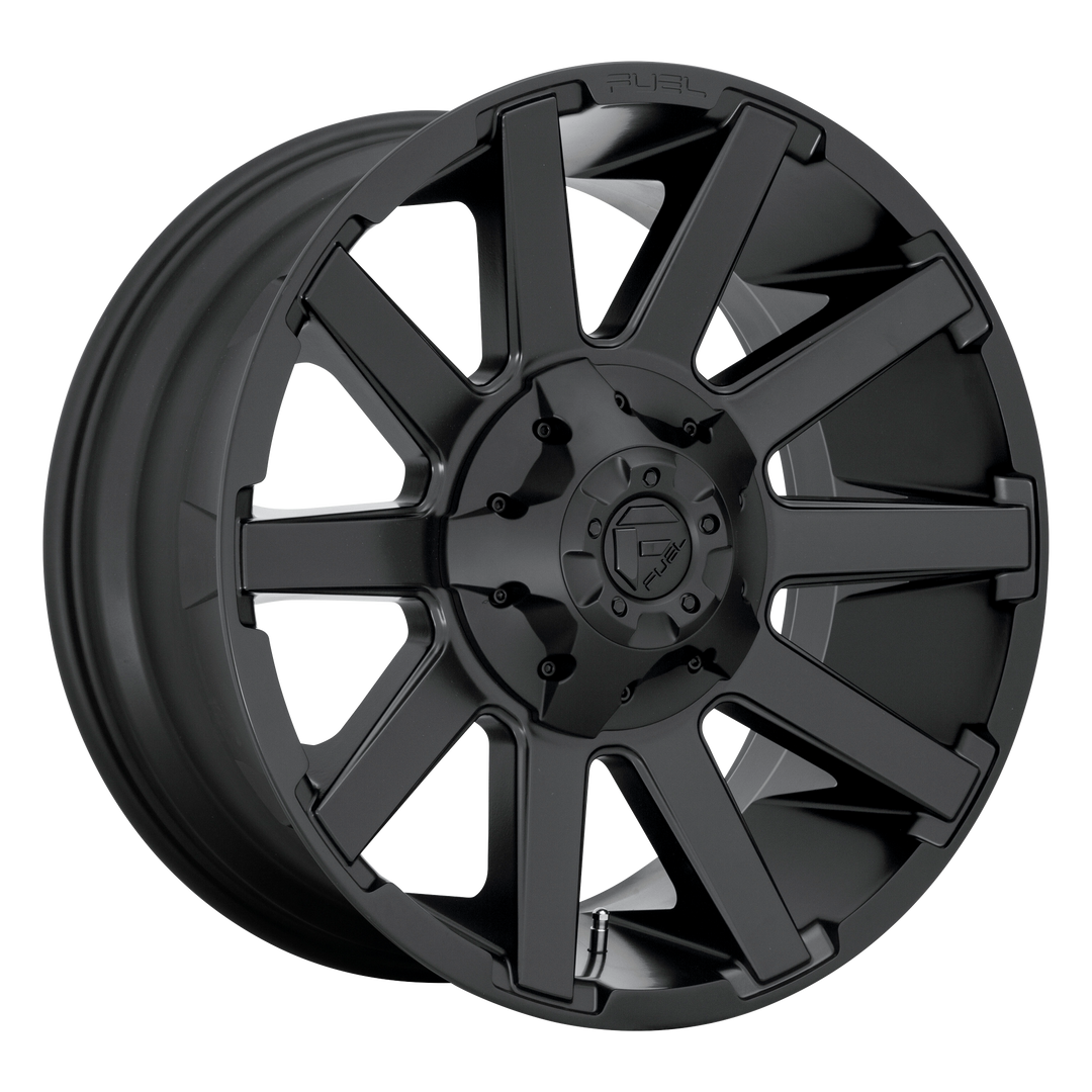 Fuel D437 CONTRA SATIN BLACK Wheel - image 1