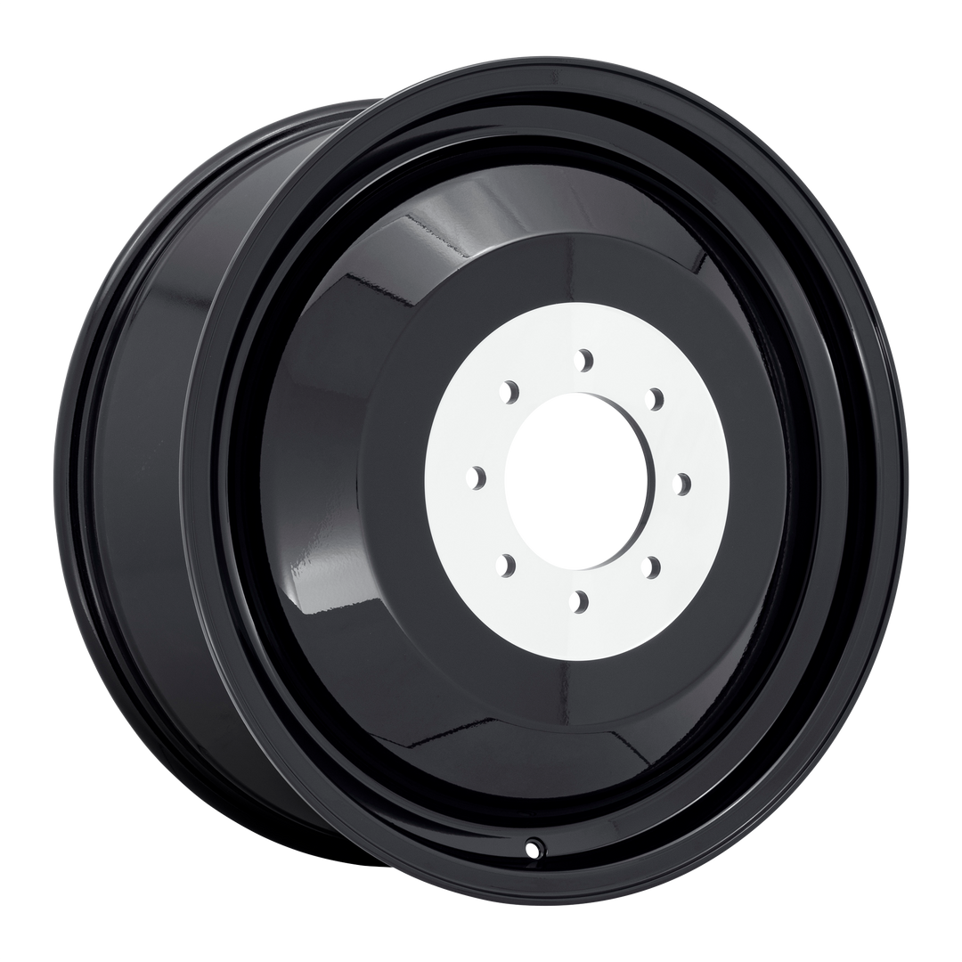 Fuel D500 DUALLY INNER GLOSS BLACK Wheel - image 1