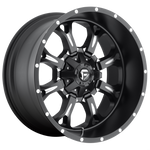 Load image into Gallery viewer, Fuel D517 KRANK MATTE BLACK MILLED Wheel - image 1
