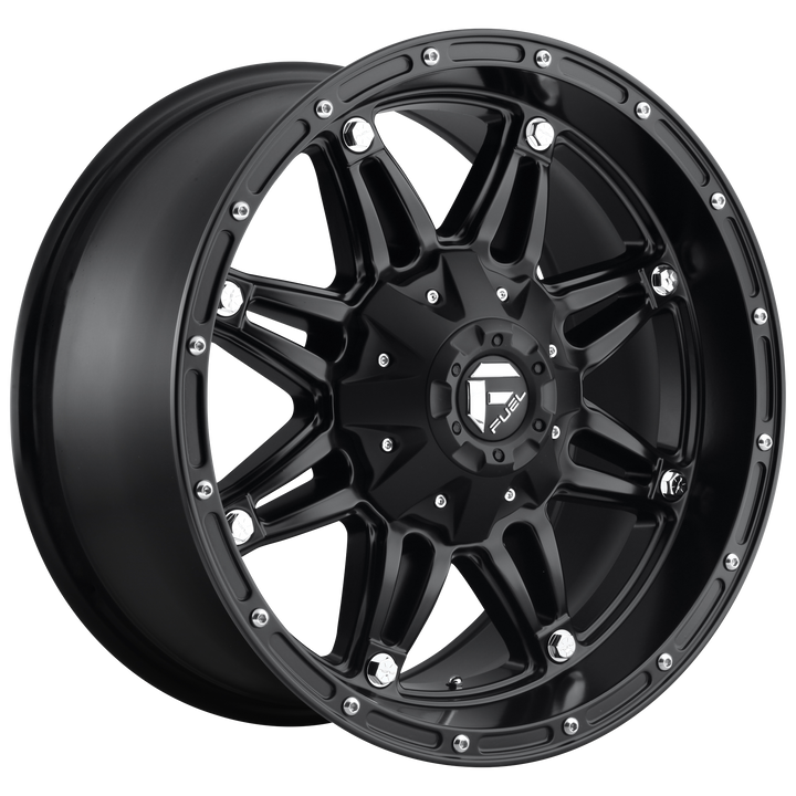 Fuel d531 hostage matte black wheel   image 1