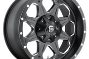 Fuel D534 BOOST MATTE BLACK MILLED Wheel - image 1