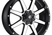 Fuel D537 MAVERICK MATTE BLACK MACHINED Wheel - image 1