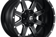 Fuel D538 MAVERICK MATTE BLACK MILLED Wheel - image 1