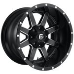 Load image into Gallery viewer, Fuel D538 MAVERICK MATTE BLACK MILLED Wheel - image 1
