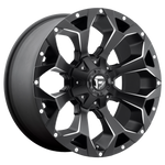 Load image into Gallery viewer, Fuel D546 ASSAULT MATTE BLACK MILLED Wheel - image 1
