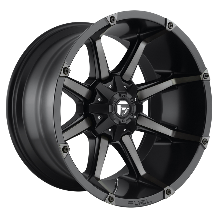 Fuel d556 coupler matte black double dark tint wheel   image 1