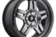 Fuel UTV D557 ANZA UTV MATTE GUNMETAL BLACK BEAD RING Wheel - image 1