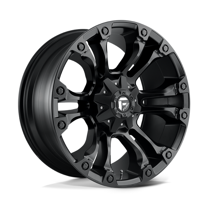 Fuel d560 vapor matte black wheel   image 1