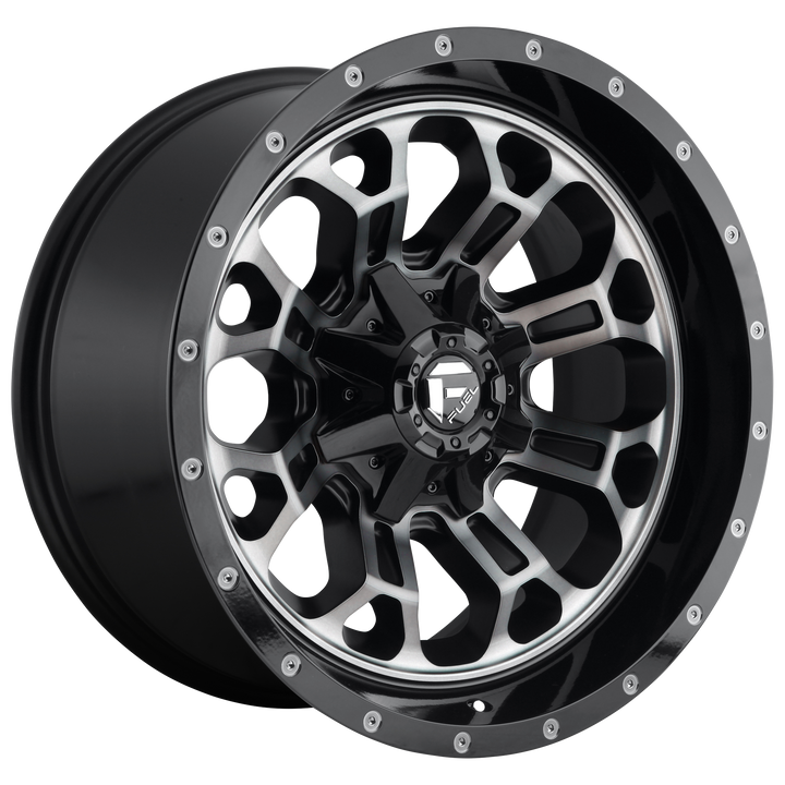 Fuel d561 crush gloss mach double dark tint wheel   image 1