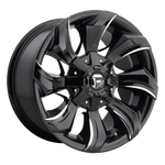 Load image into Gallery viewer, Fuel D571 STRYKR GLOSS BLACK MILLED Wheel - image 1
