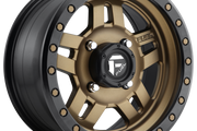 Fuel UTV D583 ANZA UTV MATTE BRONZE BLACK BEAD RING Wheel - image 1