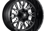 Fuel UTV D611 STROKE UTV GLOSS BLACK MILLED Wheel - image 1