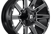 Fuel D615 CONTRA GLOSS BLACK MILLED Wheel - image 1