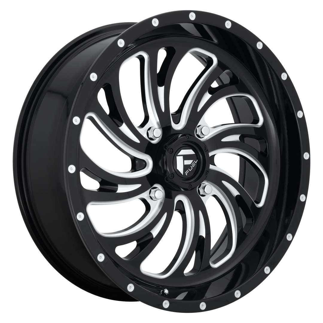 Fuel UTV D641 KOMPRESSOR UTV GLOSS BLACK MILLED Wheel - image 1