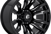 Fuel D673 BLITZ GLOSS BLACK MILLED Wheel - image 1