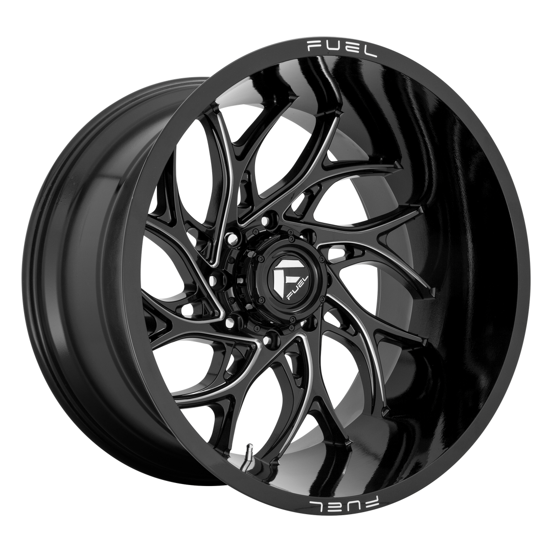 Fuel UTV D741 RUNNER UTV GLOSS BLACK MILLED Wheel - image 1