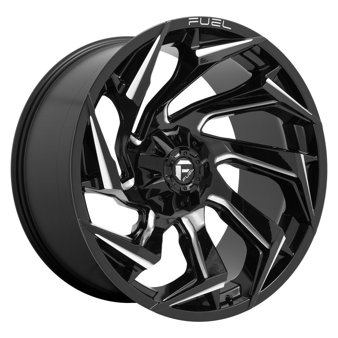 Fuel UTV D753 REACTION UTV GLOSS BLACK MILLED Wheel - image 1