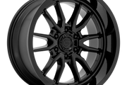 Fuel D760 CLASH GLOSS BLACK Wheel - image 1