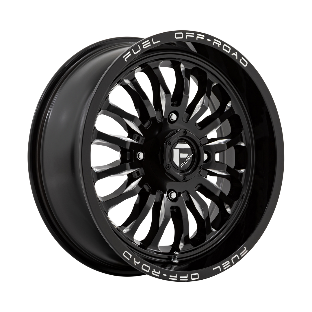 Fuel UTV D821 ARC UTV GLOSS BLACK MILLED Wheel - image 1