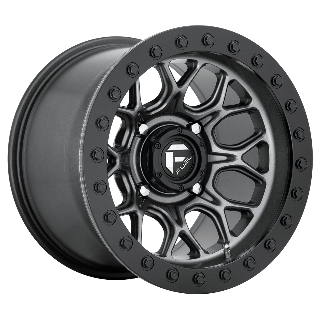 Fuel UTV D919 TECH UTV BEADLOCK MATTE GUNMETAL BLACK BEAD RING Wheel - image 1