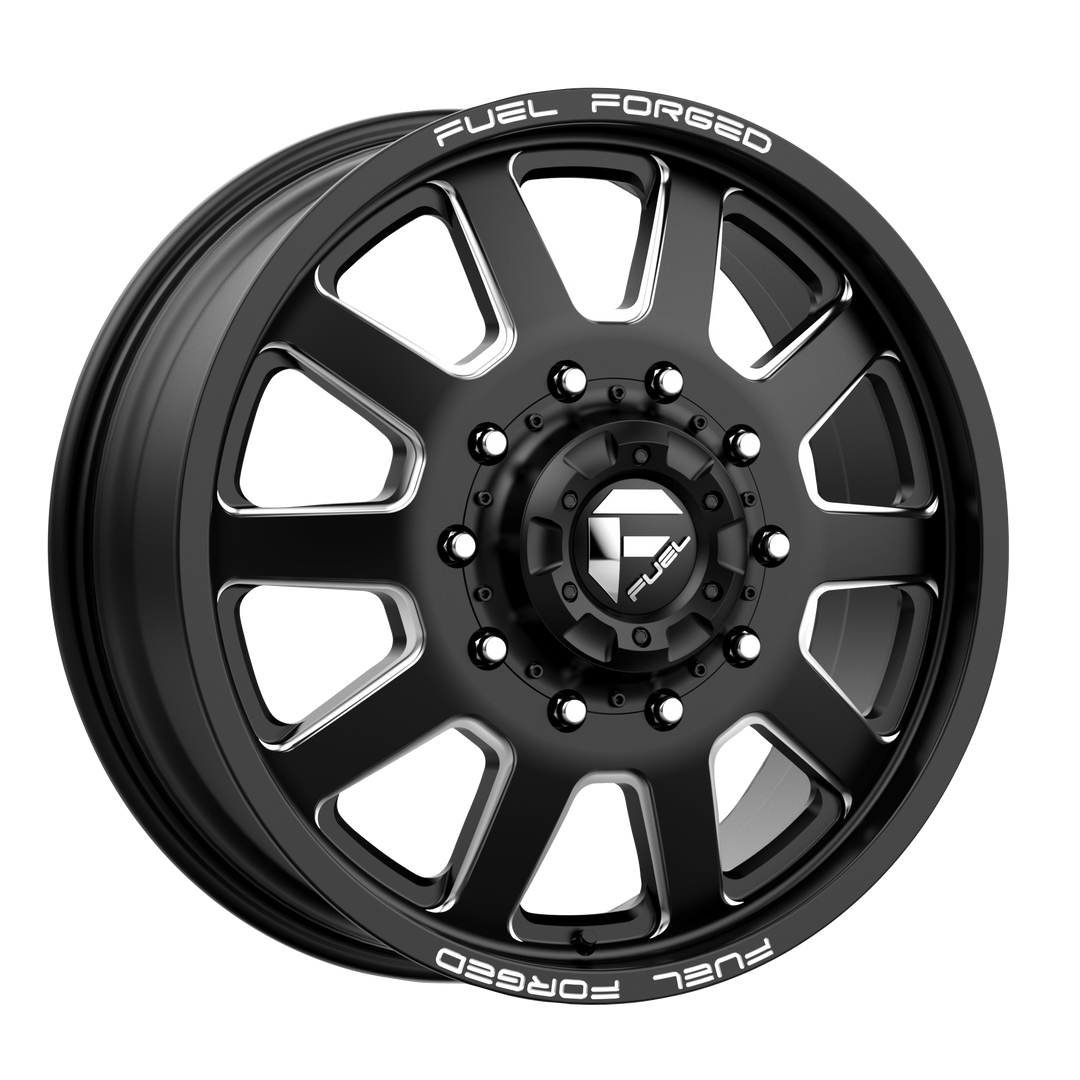 Fuel Mono DE09 FF09D MATTE BLACK MILLED Wheel - image 1