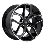 Load image into Gallery viewer, Foose 1PC F150 OUTCAST GLOSS BLACK MILLED Wheel - image 1
