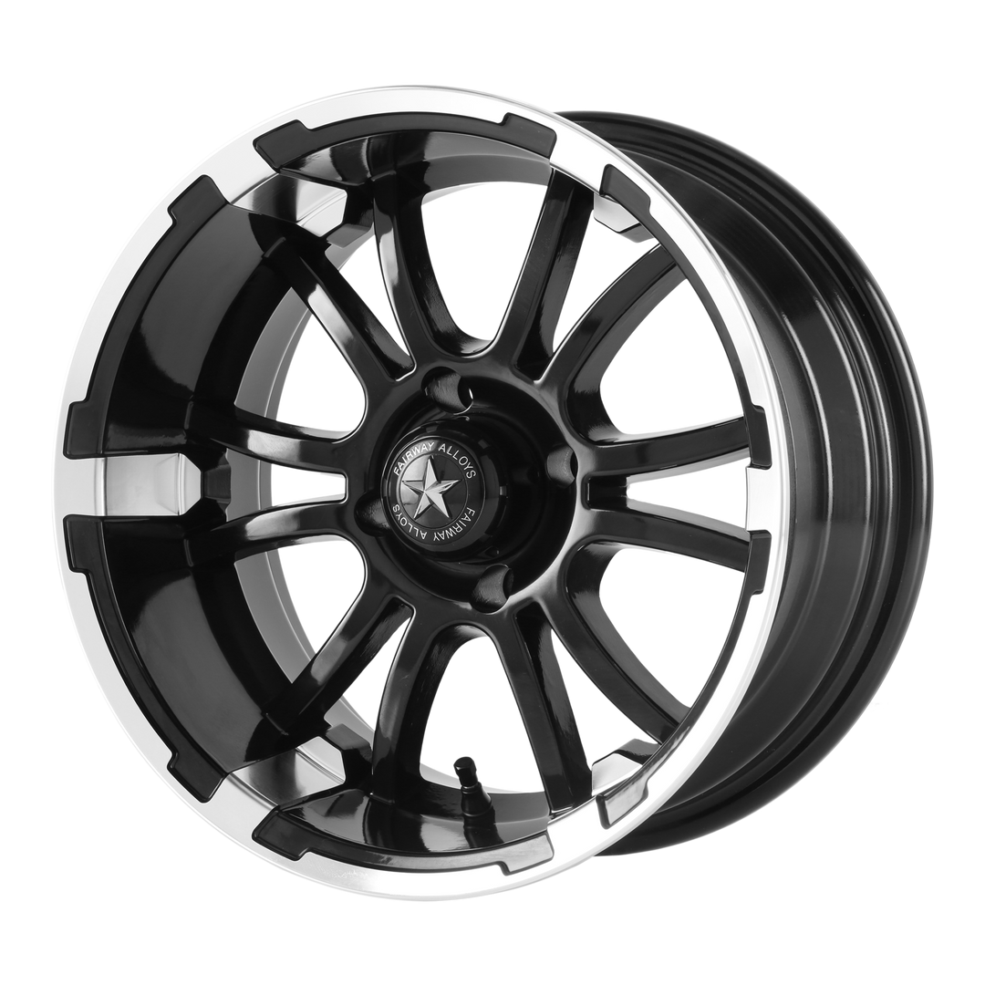 Fairway Alloys FA132 SIXER UTV MACHINED MATTE BLACK Wheel - image 1