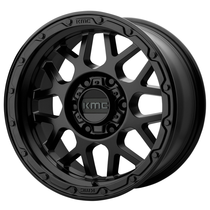 Kmc km535 grenade off road matte black wheel   image 1