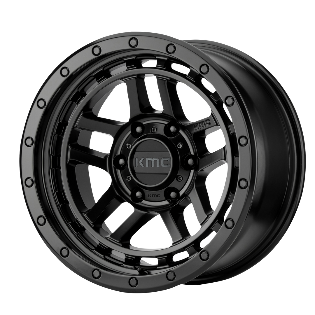 KMC KM540 RECON SATIN BLACK Wheel - image 1