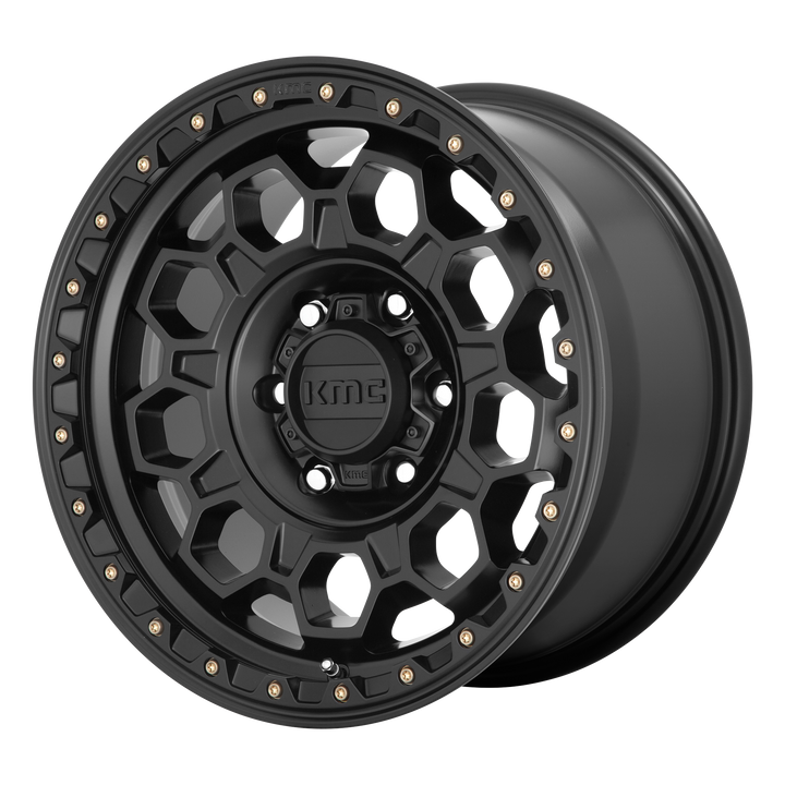 Kmc km545 trek satin black wheel   image 1