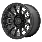 Load image into Gallery viewer, KMC KM547 CARNAGE SATIN BLACK W/ GRAY TINT Wheel - image 1
