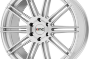 KMC KM707 CHANNEL BRUSHED SILVER Wheel - image 1