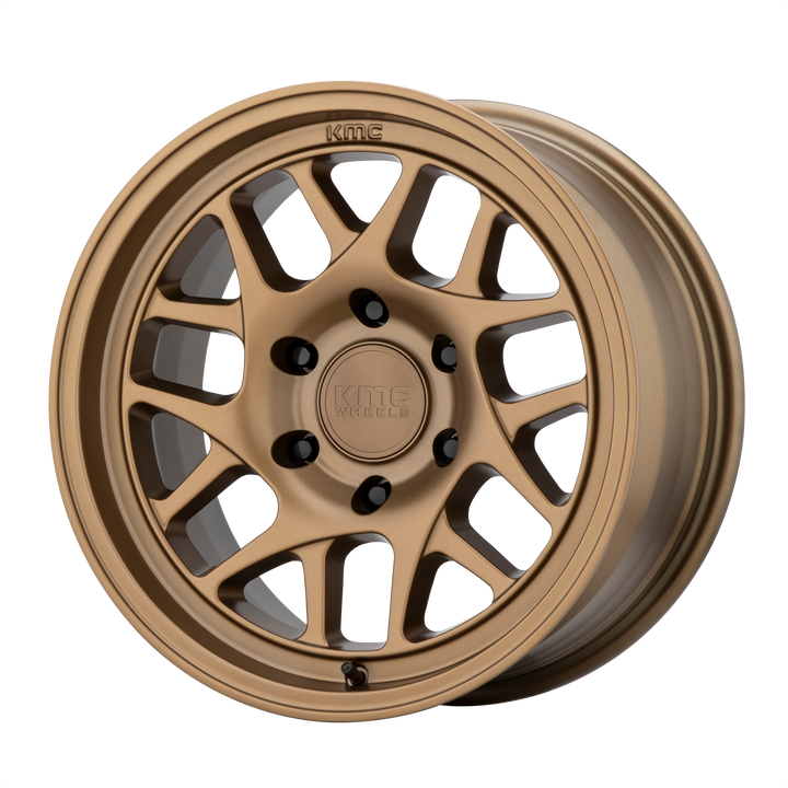 Kmc km717 bully ol matte bronze wheel   image 1