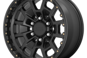 KMC KM718 SUMMIT SATIN BLACK Wheel - image 1