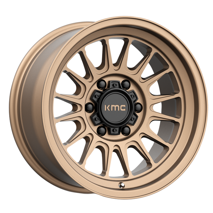 Kmc km724 impact ol matte bronze wheel   image 1