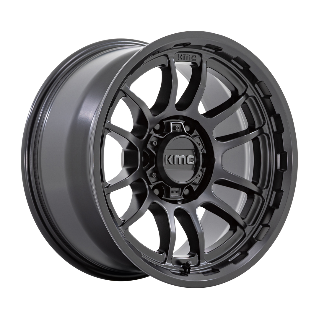 KMC KM727 WRATH SATIN BLACK Wheel - image 1