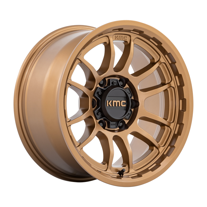 Kmc km727 wrath matte bronze wheel   image 1