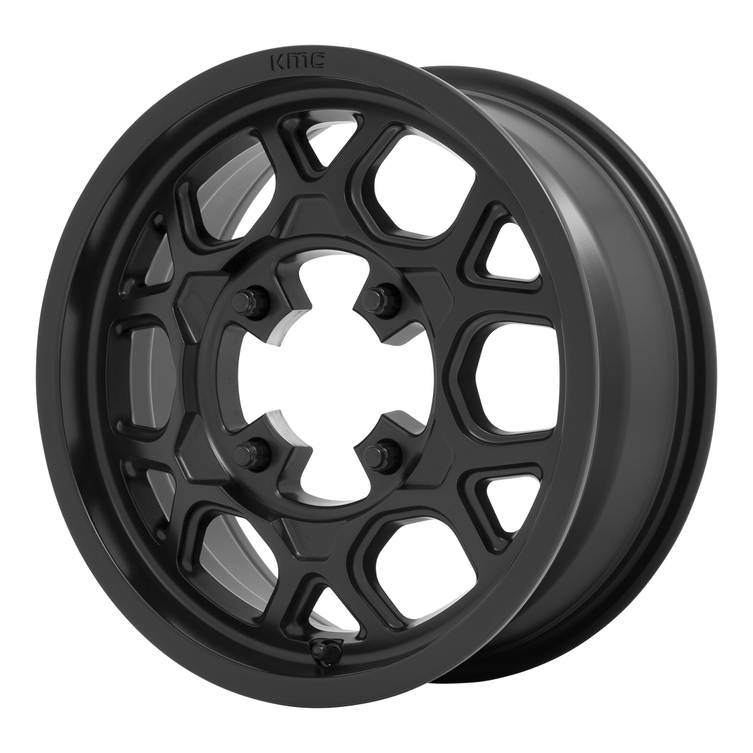 KMC Powersports KS133 MESA LITE UTV SATIN BLACK Wheel - image 1