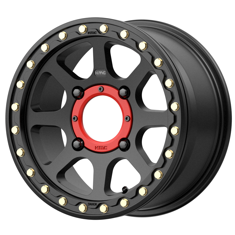 KMC Powersports KS234 ADDICT 2 UTV BEADLOCK SATIN BLACK Wheel - image 1
