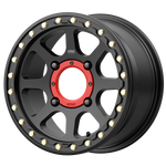 Load image into Gallery viewer, KMC Powersports KS234 ADDICT 2 UTV BEADLOCK SATIN BLACK Wheel - image 1
