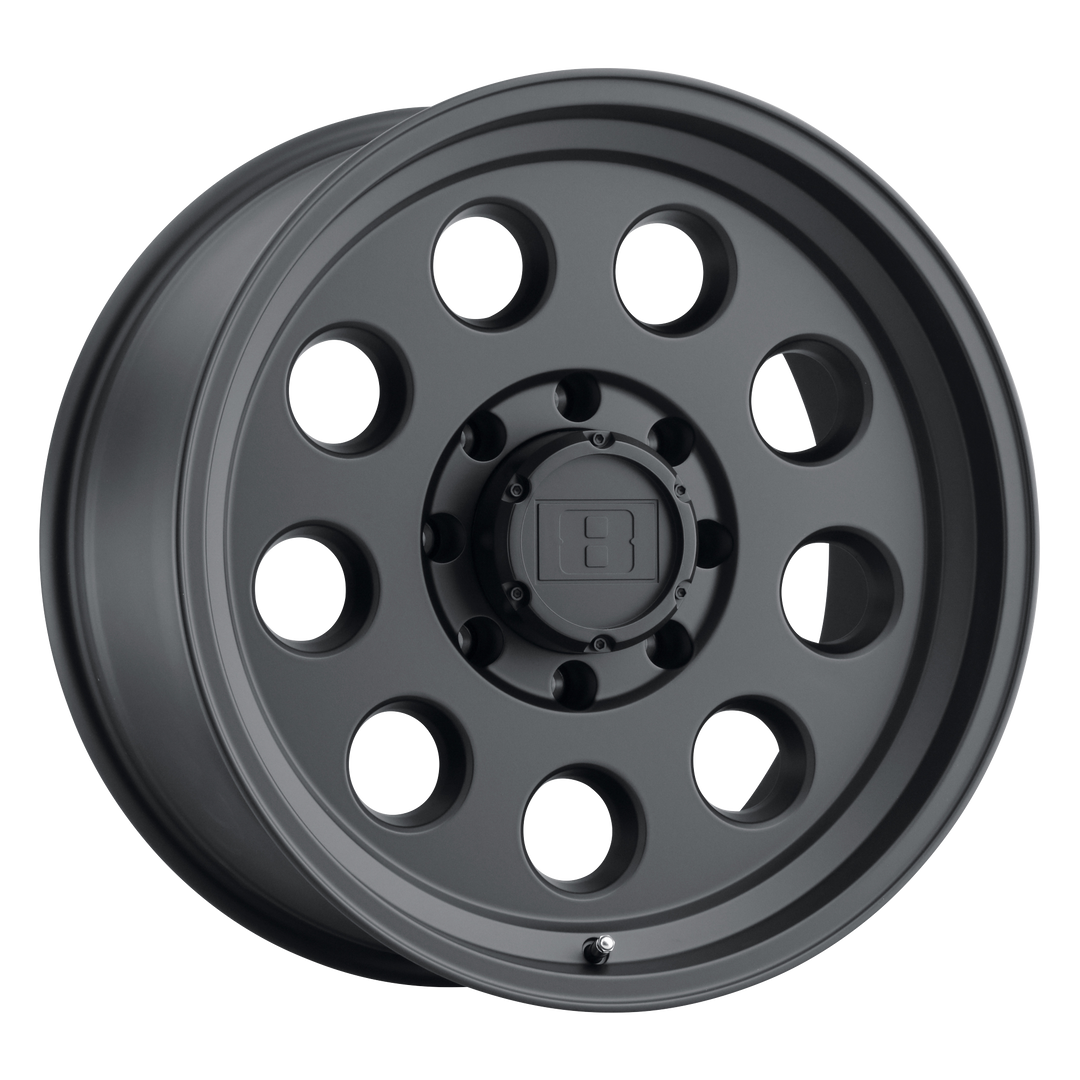 Level 8 HAULER MATTE BLACK Wheel - image 1