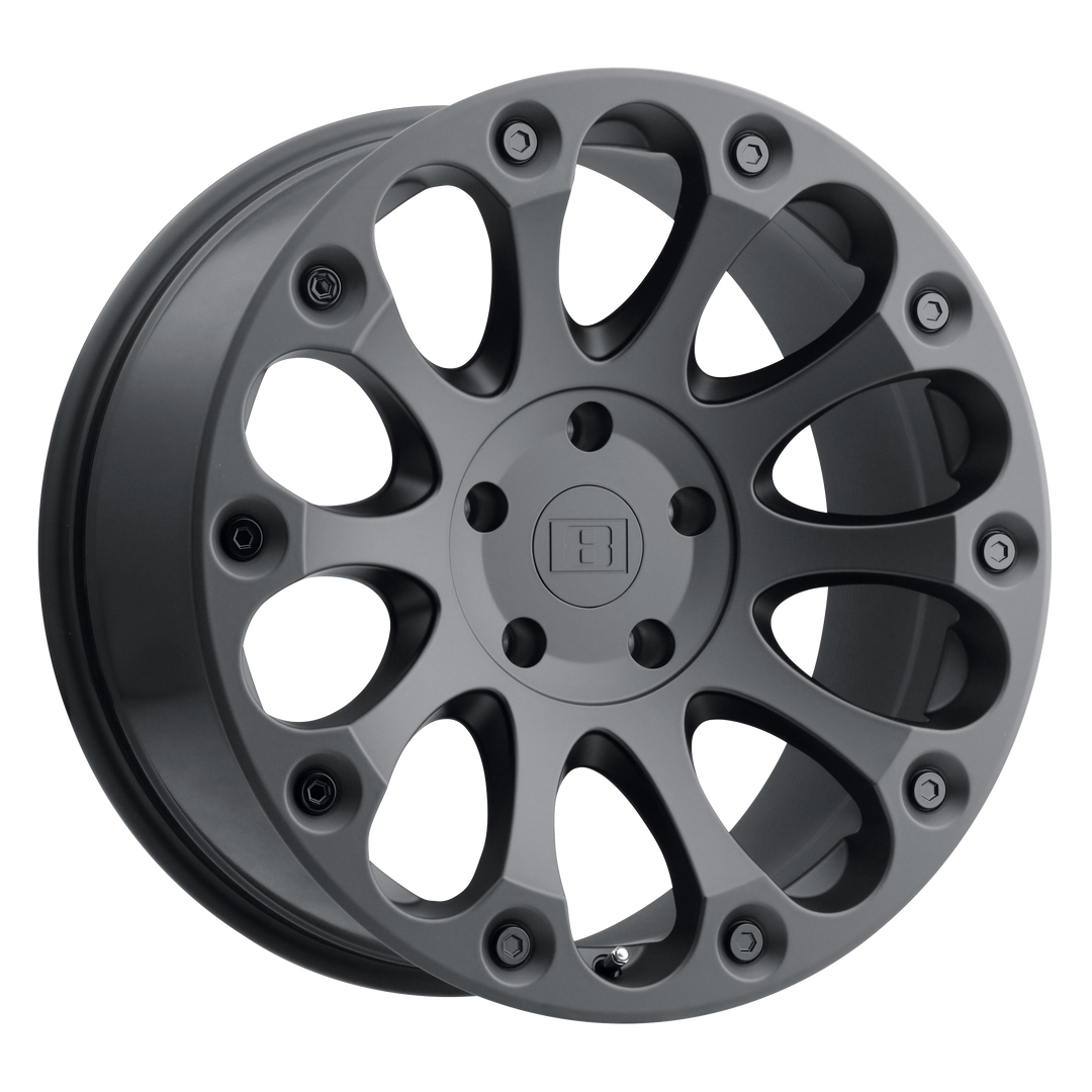 Level 8 IMPACT MATTE BLACK Wheel - image 1